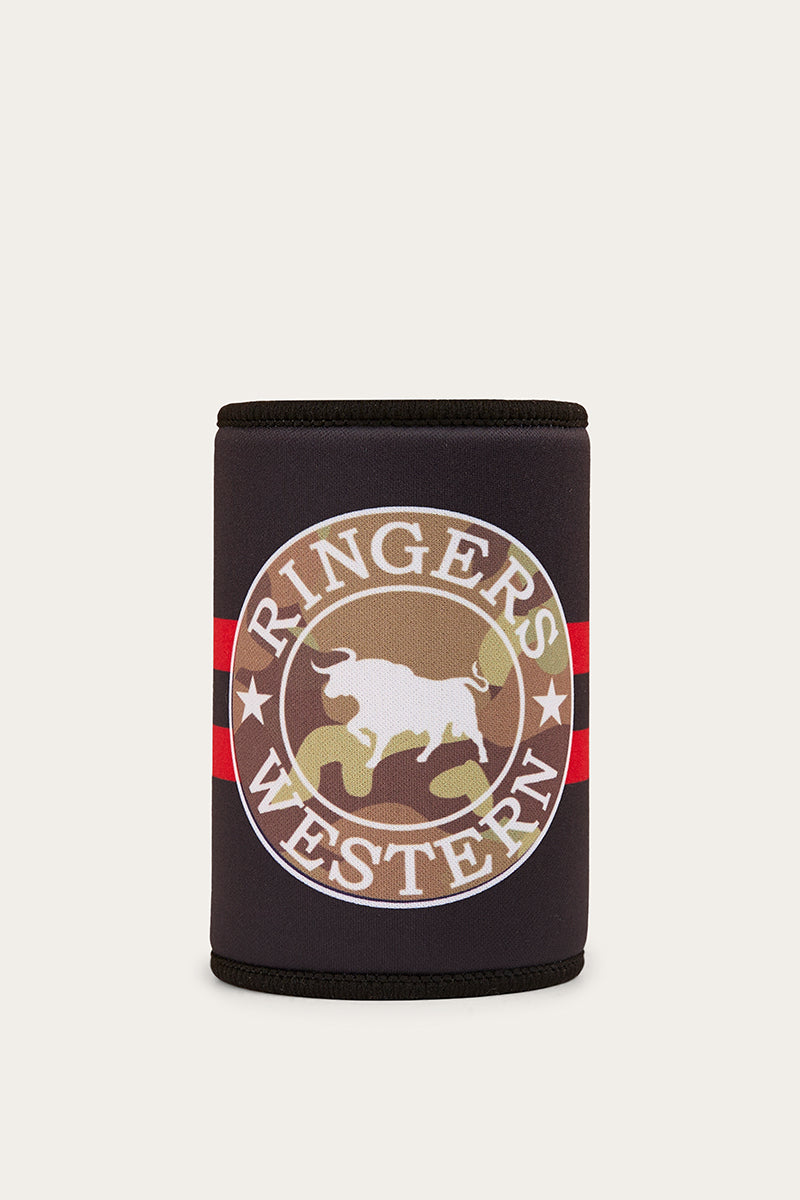 McCoy Stubby Cooler - Camo/Red