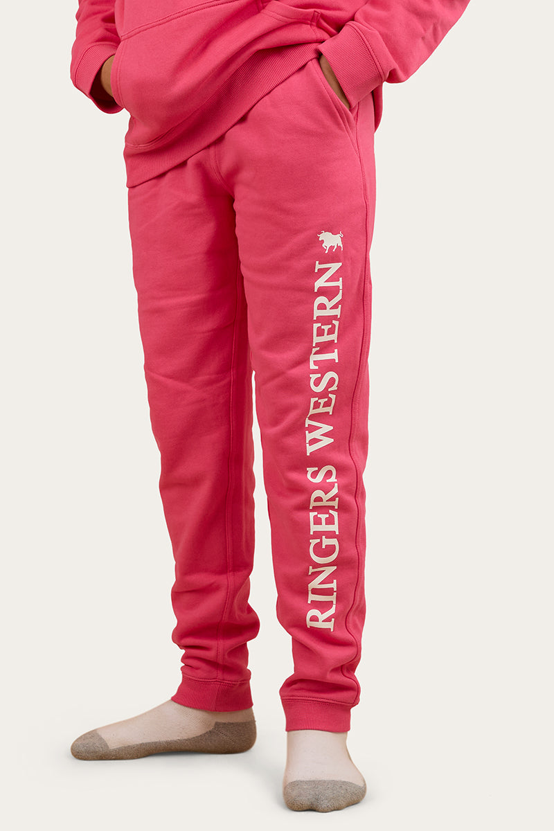Durango Kids Trackpant - Melon / White
