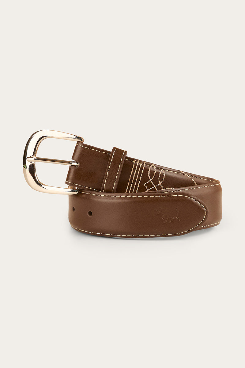 Wattle Belt - Saddle Tan
