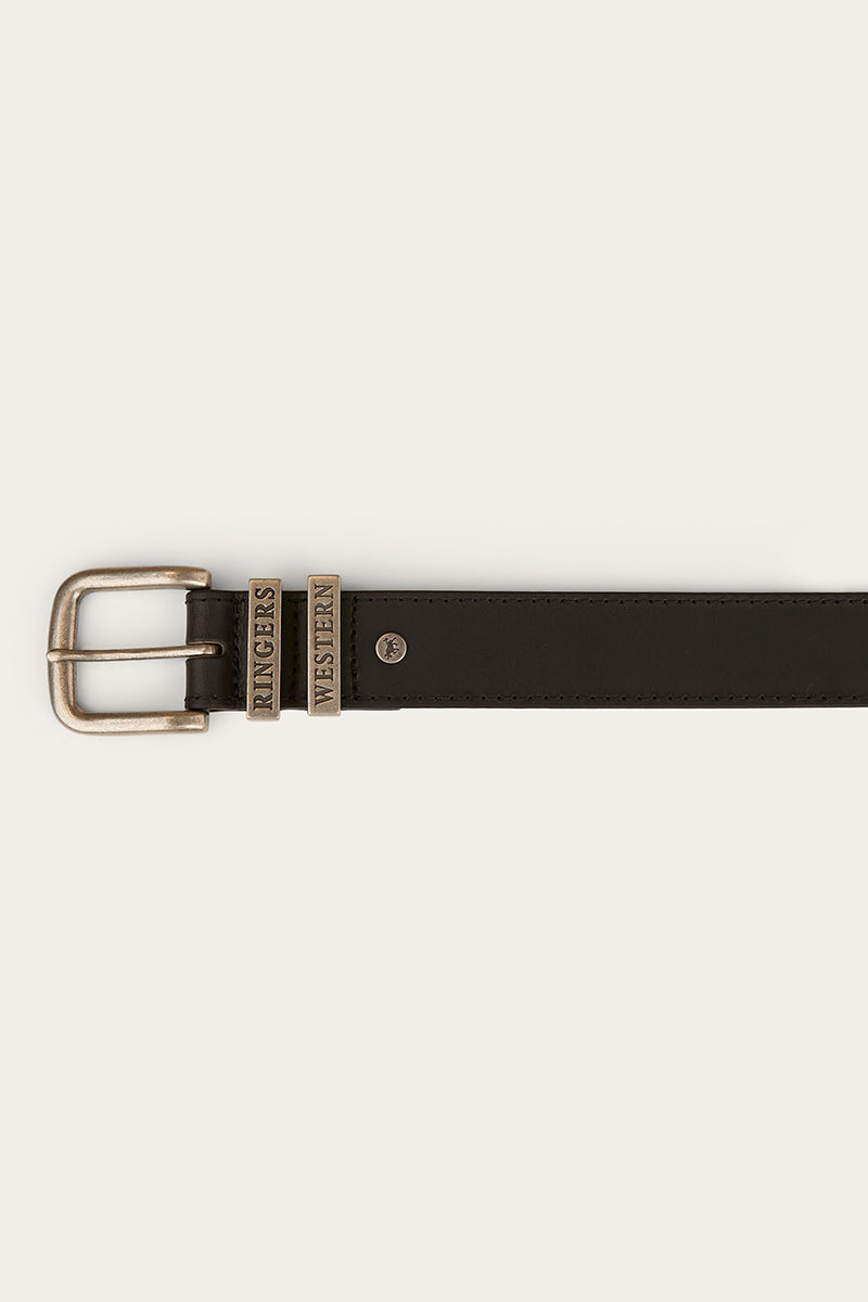 James Belt - Black / Silver