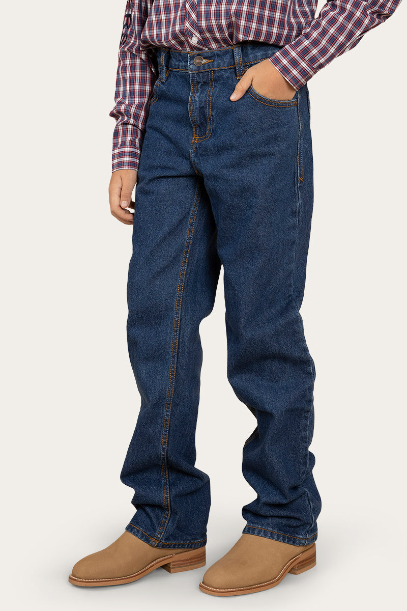 Southwest Kids Relaxed Fit Jean - Mid Wash Blue