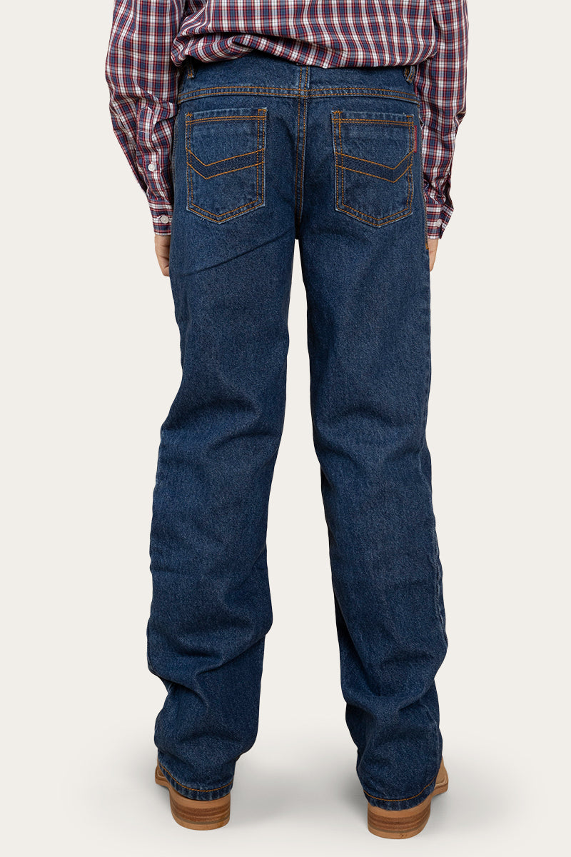 Southwest Kids Relaxed Fit Jean - Mid Wash Blue