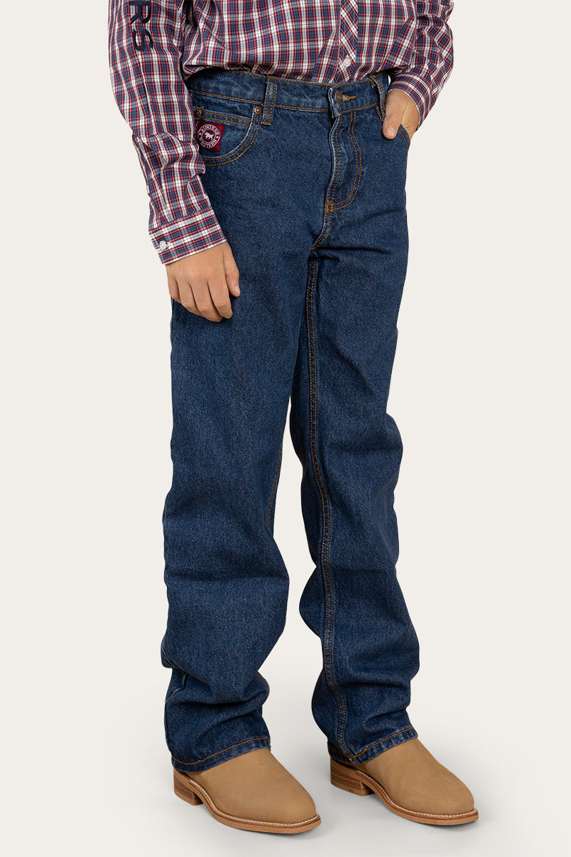 Southwest Kids Relaxed Fit Jean - Mid Wash Blue