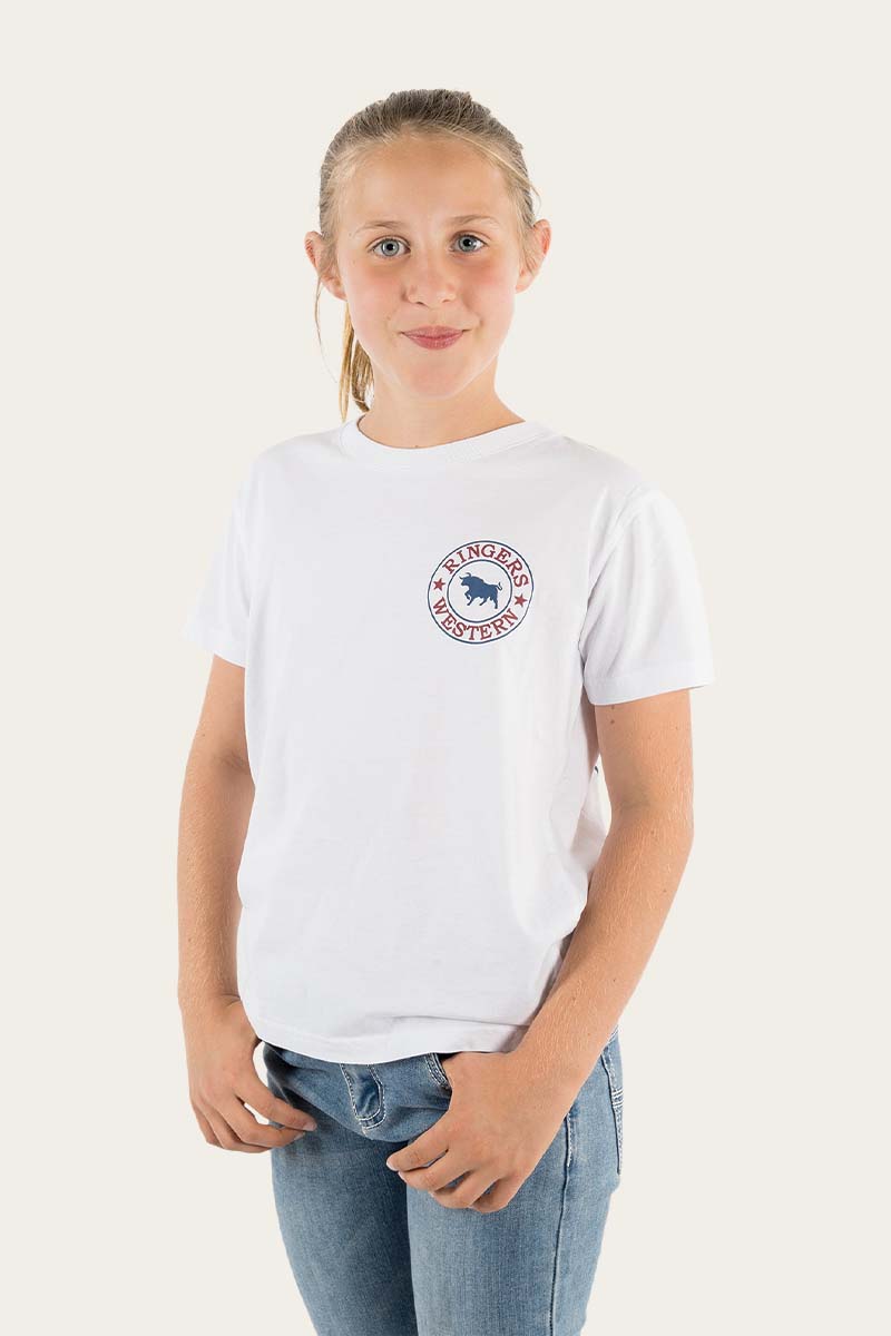 Signature Bull Kids Classic Fit T-Shirt - White/Multi