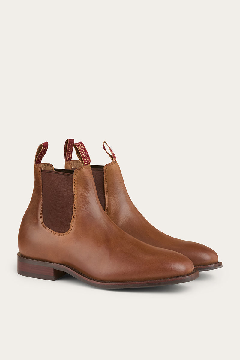 Kununurra Mens Boot - Burnt Brown